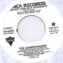 never can 7inch USA MCA