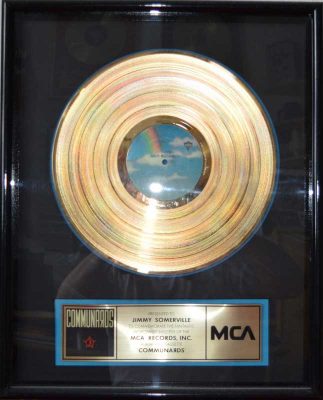 MCA - US Sales Award The Communards Disk