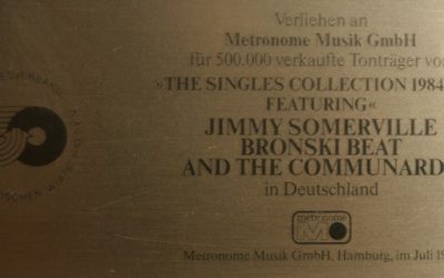 Jimmy Somerville - Platinum Award - Singles Collection