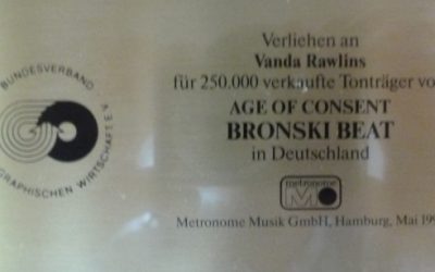 Bronski Beat - Gold Award - Age of consent